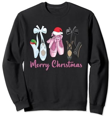 Merry Christmas Nutcracker Ballet Dance Ballerina Christmas Sweatshirt