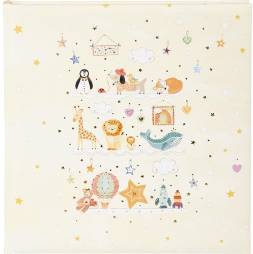 goldbuch Toy Zoo 30x31 60 weiße Seiten Babyalbum 15625