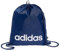 adidas Unisex LINEAR Gymsack, Dark Blue/White, One Size