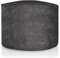 Aiire Sitzhocker Indoor aus Baumwolle - Pouf Hocker Rund 45x30cm - Sitzsack Fußstütze Hochwertiger, Pflegeleichter Sitzpuff - Fußhocker für Wohnzimmer und Schlafzimmer - Sitzpouf Grau