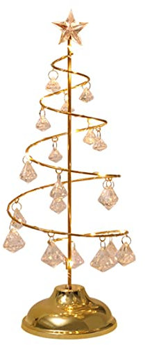 Arbre de Noël Spiral Crystal Light Desk Tale