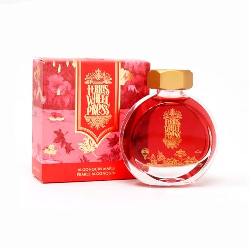 Ferris Wheel Press Fountain Pen Ink, Everyday Ink Collection, Algonquin Maple, 38ml