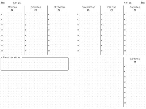 X17- A6 Wochenkalender-Wochenplaner Nachfüllpack | „Kreativgefühl“ 2025, 2 Hefte à 6 Monate, inkl. Memokarte. Nur passend für das X17-System. Made in Germany