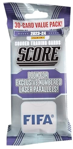 Panini FIFA Score 2023-24 Soccer Trading Cards - 1x Fat Pack Booster je 30x Cards