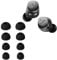 kwmobile 8x Replacement Ear Tips Compatible with Sennheiser MOMENTUM True Wireless 4 - Set of Silicone Eartips for Earbuds Headphones