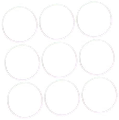 Mikinona 10PCS Weiß Silikon Dicht Set Küche Geräte Entsafter Mixer Druck Herd Dicht