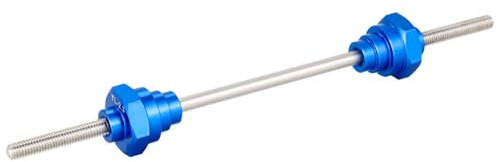 RIVDEE Fahrrad Rad Zentrierständer Steckachse Adapter，Sicherungsachse fürs Vorderrad für Mountainbike Rennrad，für 12/15/20mm Legierung Bike Thru Achsen Adapter