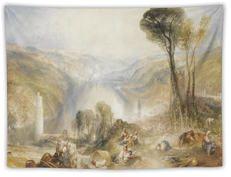 Joseph Mallord William JMW Turner Prints Gemälde (191) Tapisserie, Wandkunst, Bilddrucke, hängendes Foto, Geschenkidee, Dekoration, Heimtextilien, Kunstwerke, 76,2 x 101,6 cm