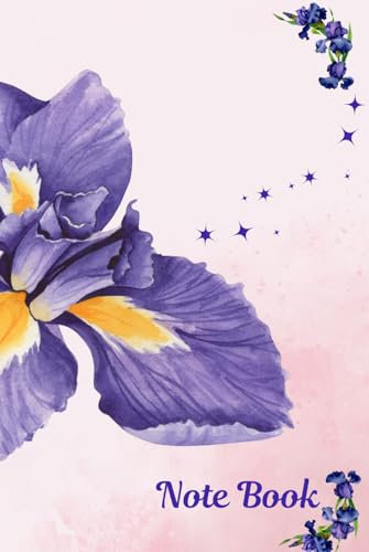Iris Note Book (Flower Series)