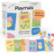 Playmais Mosaic Affirmation Cards | 2300 Teile | Bastelset | natürliches Spielzeug | inkl. Schwämmchen, 6 Motiv-Vorlagen | vegan, verantwortungsvoll & sicher für Kinder & Umwelt | ab 3 Jahren