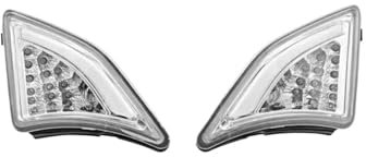 FVGOKMNA Seitenblinker Kompatibel Mit Scion Für FR-S 2013–2024. Eckleuchte, Tagfahrlicht, Umrissleuchten, Blinker(Clear)