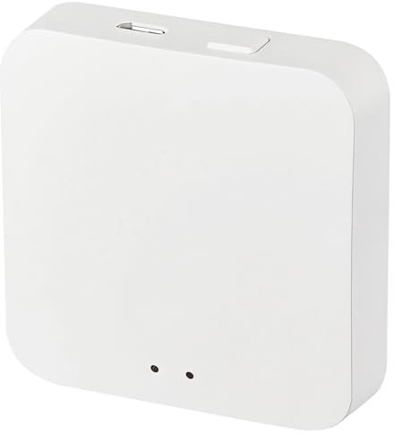 Tuya Zigbee Hub Smart Gateway, contrôleur sans fil pour domotique, fonctionne avec Alexa et Google Assistant, prend en charge 128 appareils
