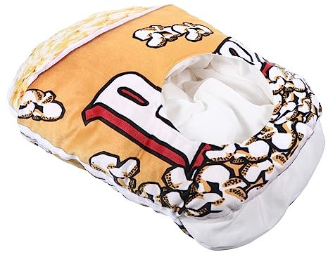 OUNONA 1 Stück Pommes Popcorn Hut Feiertagsparty Partyhüte Für Party Cosplay Kostüm Requisiten Lustig Feiertags-partyhüte Popcorn-mützen Kinderhüte Hut Zubehör Pp Baumwolle