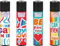 Clipper Feuerzeuge Pride (4er Set), Neue Motive 2025