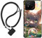 Sunrive Funda Compatible con ASUS Rog Phone 9FE,Slim Fit Gel Mate Carcasa Case Bumper de Impactos Espalda Cover (Burbujas Gatos)+1 X Correa Universal