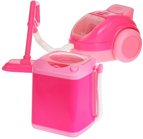 FOYTOKI 1Juego Electrodomésticos para Mini y Aspiradora de Juguete Habilidades y para Pequeños Interactivo