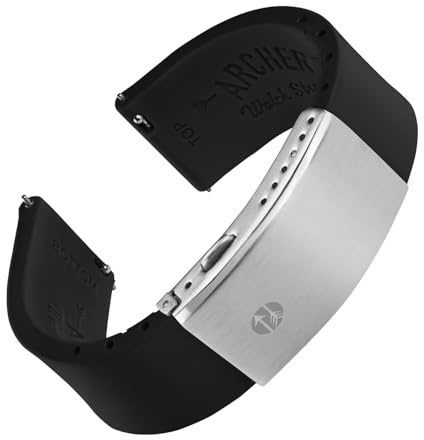 Archer Watch Straps Cinturino in silicone per orologio a sgancio rapido