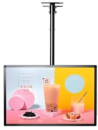LYAYYDS Werbe-Mediaplayer, USB-Videoplayer für Digital Signage oder TV, drahtloses Display mit Foto-Sharing-Funktion, Quer-/Hochformat 60x100cm-Horizontal