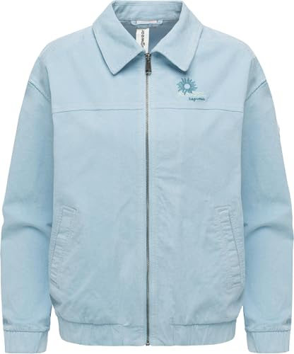 Ragwear Damen lässige Cordjacke Übergangsjacke aus Kord mit Hemdkragen Melvene Cordy XS-XXL