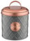 Typhoon Henrik Grey Stainless Steel Sugar Storage Cannister with Copper Lid