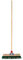 Jazooli Wooden Brush Broom Heavy Duty Stiff Synthetic Plastic Bristles Outdoor Yard Driveway Sweeping Long Handle Garden Maintenance Dirt Gravel Leaves - 15