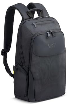DELSEY PARVIS PLUS Schulrucksack, 44 cm, 11 liters, Schwarz (Noir)