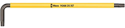 Wera 05024476001 967 SXL TORX® HF Winkelschlüssel Multicolour mit Haltefunktion, lang, TX 25 x 154 mm