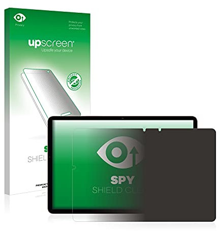 upscreen Anti-Spy Blickschutzfolie für Samsung Galaxy Tab S7 LTE 2020 Made in Germany, Privacy Displayschutz-Folie [Sichtschutz, Blaulichtfilter]