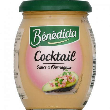 BENEDICTA - Sauce Cocktail 260G - Lot De 4 - livraison offerte