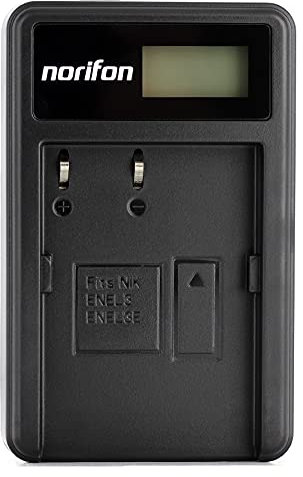 EN-EL3 LCD USB Ladegerät für Nikon D100, D100 SLR, D200, D300, D300s, D50, D70, D70s, D80, D90, DSLR D700 Kamera und Mehr