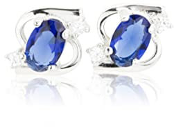 SCHEPPE SCHMUCK - Damen Ohrring Ohrstecker - 925 Sterling Silber - Cubic Zirkonia