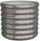 vidaXL Pflanzkübel Blumenkübel Hochbeet Blumenkasten Pflanzgefäß Pflanzkasten Blumentopf Garten Pulverbeschichteter Stahl 40x40x36cm Grau