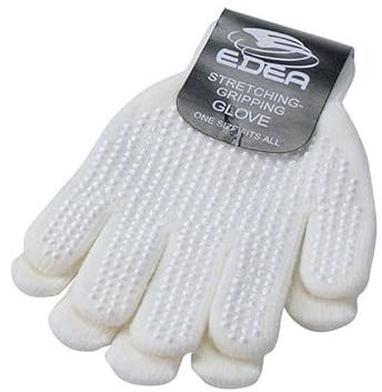 Edea Greifhandschuhe zum Eislaufen (Weiß, Größe: M)