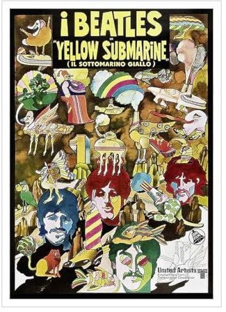 Close Up Yellow Submarine Poster (0cm x 0cm)