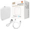 MOES Tuya Smart Wired Hub, Multi-mode with ZigBee, WiFi & BLE, Security Modes for Home Protection, Control via Smart Life app & Voice Control Using Alexa/Google Home