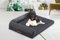Sheepping Orthopädisches Hundebett für kleine Hunde, Hundesofa mit Rand Mittelgroße Hunde Hundecouch Bettchen Waschbar 76x51x18cm