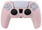 CABLEPELADO Silikonhülle für PS5-Controller, weiche Silikon-Schutzhülle für PS5-Controller, Silikonschutz für PS5 Controller, kompatibel mit PS5, Silikon, Rosa