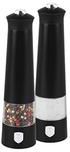 Berlinger Haus Set di 2 macinapepe elettrico per sale e pepe | Elegante, preciso e versatile