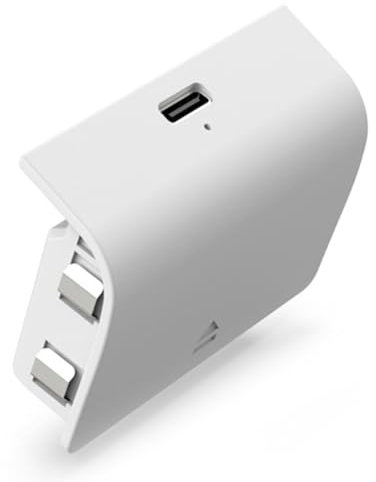 Junterone Batterie de Remplacement pour Manette de, Contrôleur de, Batterie Rechargeable pour Série S, Batterie 800 MAh avec Câble USB A