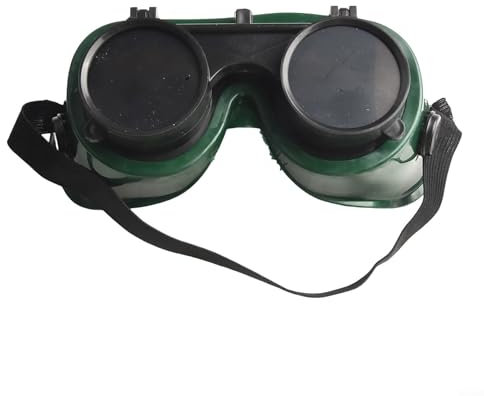 VRTYVEYBB Lunettes de soudure robustes en PVC et lunettes fiables pour le soudage, la coupe et le travail au chalumeau