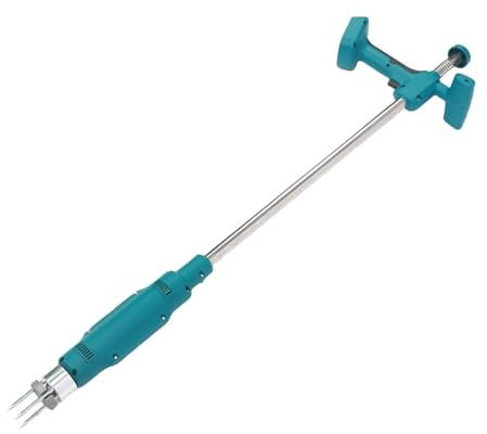 Désherbeur électrique sans Fil BL1830B BL1840B BL1850B avec Moteur à Haute Torsion, Technologie D'extraction en Spirale, Désherbeur Vertical pour Désherbage Debout