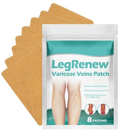 Thigh Relief Patches, Leg Discomfort Stickers, 8 Piece Patch, Easy Apply Adhesive Soothing Comfort Men Mother Dad Grandparent Adult Usage, Ideal For Athletes Runners Sports Activity Usage
