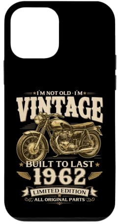Hülle für iPhone 12 mini 64. Geburtstag Mann Geschenk Motorrad Motorradfahrer 1962