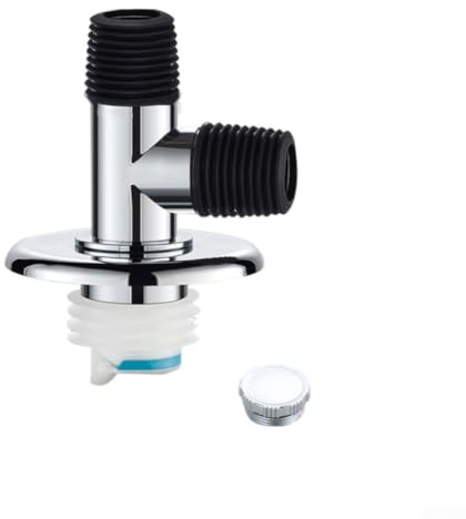 Dishwasher Waste Pipe Adapter Kit with Non-Return Valve - Washing Machine Drain Hose Connector for Floor Drain 32mm to 46mm Fit