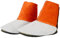 QeeLink Polainas para Soldador de Cuero, Cubrebotas de Soldadura Resistente al Calor y a la Abrasión, Protectores para Calzados, Cubierta Protectora para Pies y Pantorrillas, 1 Par