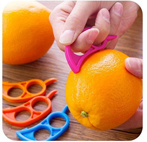 Epluche / Eplucheur FACILE d’orange, de citron et agrumes (5 pièces)