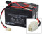 AlveyTech 24 Volt Battery Pack for Razor Pocket Mod Scooter (9 Ah, Versions 45+) - Replacement Rechargeable SLA AGM Deep Cycle, Set of x2 (12V) Batteries with Wiring Harness, Electric Bike Power Parts