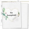 OLGS Hausaufgabenheft Hülle Tropical Green inkl. Heft Schulheft Schutzhülle Umschlag Geschenkidee Einschulung Grundschule (ohne Personalisierung, Tropical Green 04)