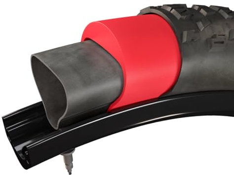 Tannus Armour Reifeneinsatz, 66 x 10,2 - 12,2 cm, kein flacher Fahrradreifeneinsatz, pannensicher Fahrradschlauchschutz, stoppt Flachungen von Dornen und Ziegenköpfen