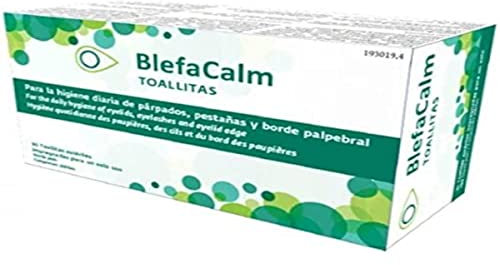 BLEFACALM DAILY HYGIENE WIPES OF EYELDS EYELASHES AND PALPEBRAL EDGE